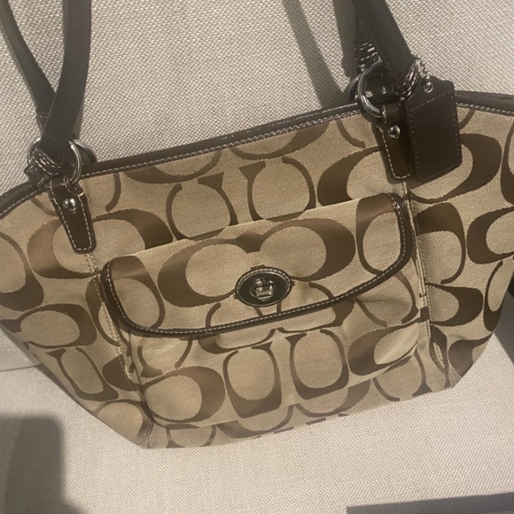 Coach Monogram Tote Bag - Picture 2 of 10